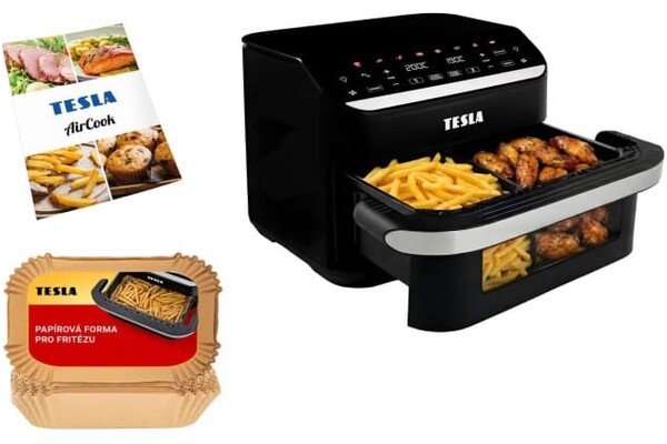 Frytkownica beztłuszczowa Air Fryer TESLA QD575 AirCook 2900W