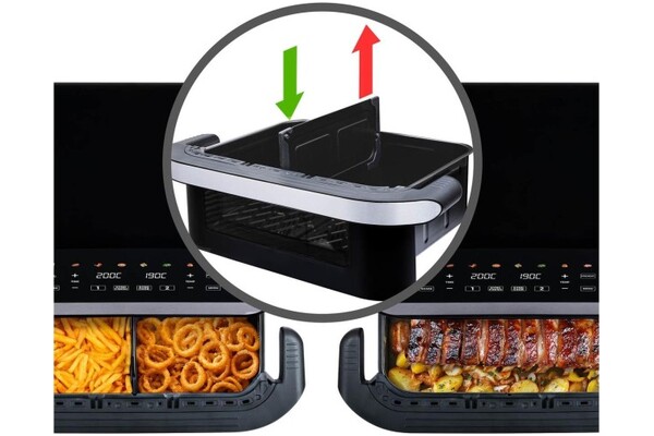 Frytkownica beztłuszczowa Air Fryer TESLA QD575 AirCook 2900W