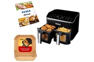 Frytkownica beztłuszczowa Air Fryer TESLA QD464 AirCook 2900W