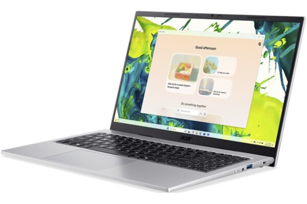 Laptop ACER Aspire Go 15 15.6" Intel Core i5-120U Intel 16GB 512GB SSD Windows 11 Home srebrny
