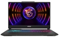 Laptop MSI Cyborg 15 15.6" Intel Core i7-13620H NVIDIA GeForce RTX 4050 16GB 512GB SSD M.2 Windows 11 Home czarny