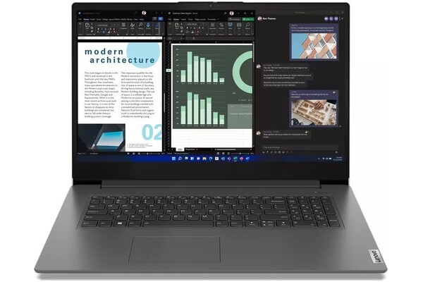 Laptop Lenovo V17 17.3" Intel Core i5-13420H Intel UHD Xe G4 16GB 1TB SSD M.2 Windows 11 Professional szary