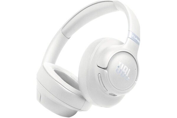Słuchawki JBL Tune 780 Nauszne Przewodowe biały