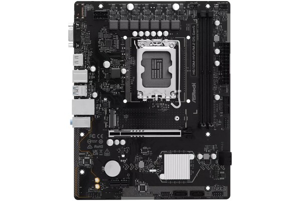 Płyta główna ASrock H610M HVS/M.2 Socket 1700 Intel H610 DDR5 microATX