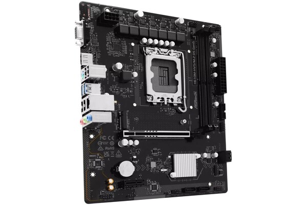 Płyta główna ASrock H610M HVS/M.2 Socket 1700 Intel H610 DDR5 microATX