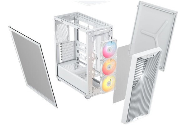 Obudowa PC CORSAIR 3200D Midi Tower biały