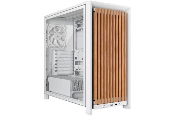 Obudowa PC CORSAIR 4000D Midi Tower Biało-brązowy