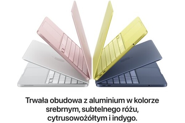 Laptop Apple MacBook Neo 13.0" Apple A18 Pro A18 Pro (5 rdz.) 8GB 256GB SSD macOS niebieski