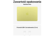 Laptop Apple MacBook Neo 13.0" Apple A18 Pro A18 Pro 8GB 256GB SSD macOS żółty