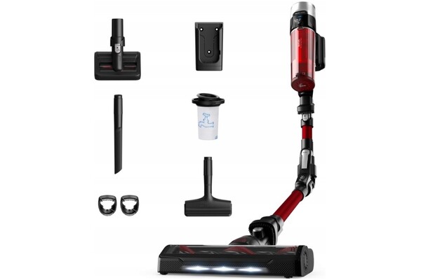 Odkurzacz Tefal TY2079 X-Force pionowy bezworkowy czerwony