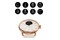 Smartwatch WITHINGS Scanwatch Scan 38.0mm różowo-złoty
