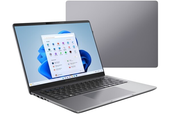 Laptop ASUS ExpertBook P3 14.0" AMD Ryzen AI 7-350 AMD Radeon 860M 16GB 512GB SSD Windows 11 Professional szary