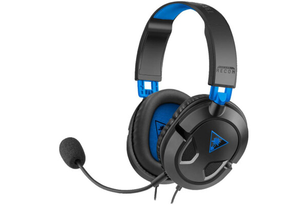 Słuchawki Turtle Beach Recon 50P Nauszne Przewodowe CzarnyNiebieski