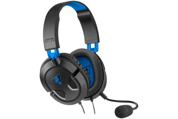 Słuchawki Turtle Beach Recon 50P Nauszne Przewodowe CzarnyNiebieski