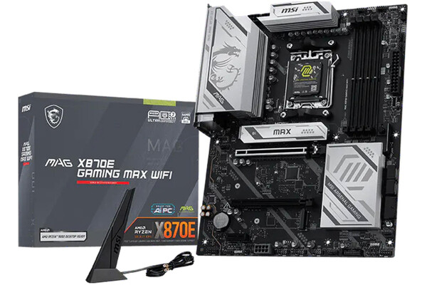 Płyta główna MSI X870E Gaming Max WiFi Socket AM5 X870E DDR5 ATX