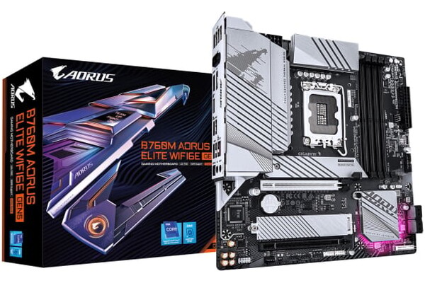 Płyta główna GIGABYTE B760M Aorus Elite WiFi Socket 1700 Intel B760 DDR5 miniATX