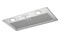 Okap kuchenny Podszafkowy Electrolux LFG516X 54.0cm inox-stalowy