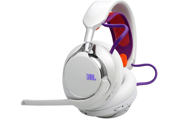 Słuchawki JBL Quantum 950 Nauszne Przewodowe biało-fioletowy