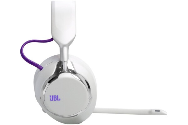 Słuchawki JBL Quantum 950 Nauszne Przewodowe biało-fioletowy