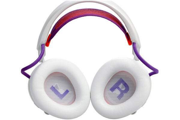 Słuchawki JBL Quantum 950 Nauszne Przewodowe biało-fioletowy