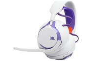 Słuchawki JBL Quantum 650 Nauszne Przewodowe biało-fioletowy