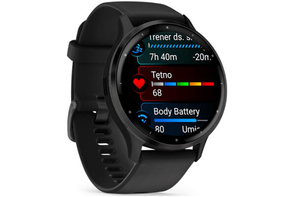 Smartwatch Garmin Venu 3 45.0mm czarny