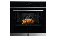 Piekarnik do zabudowy Electrolux LOC8H39X SteamCrisp elektryczny Parowy Czarno-stalowy