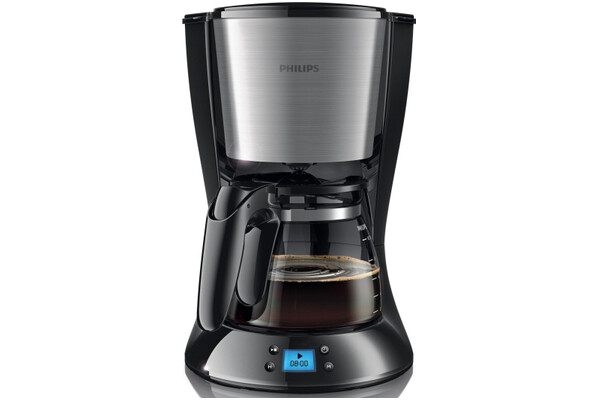 Ekspres Philips HD7459/20 Przelewowy czarno-srebrny