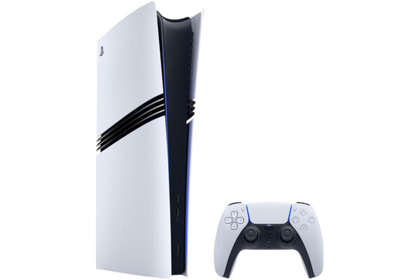 Konsola Sony PlayStation 5 Pro 2TB biało-czarny + ASTROs PlayroomEA Sports FC 26 + Pad bezprzewodowy DualSenseKabel USBKabel zasilającyKabel HDMI (zgodny ze standardem 4K)Dwie stopki podstawy poziomej