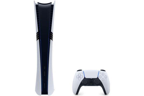 Konsola Sony PlayStation 5 Pro 2TB biało-czarny + ASTROs PlayroomEA Sports FC 26 + Pad bezprzewodowy DualSenseKabel USBKabel zasilającyKabel HDMI (zgodny ze standardem 4K)Dwie stopki podstawy poziomej