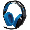 Słuchawki Logitech G535 Lightspeed Nauszne Przewodowe czarno-niebieski