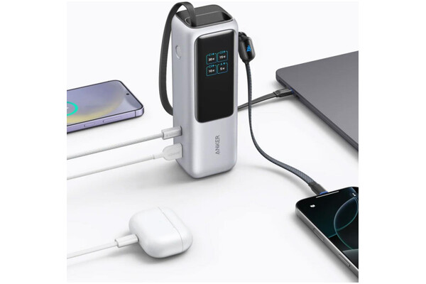Powerbank ANKER A1695H41 25000mAh 165.0W srebrny
