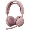 Słuchawki Logitech Zone 2 Wireless Nauszne Bezprzewodowe różowy
