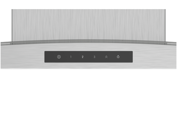 Okap kuchenny Kominowy Bosch DWA66DM50 60.0cm inox-stalowy