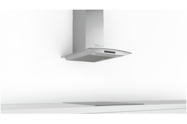 Okap kuchenny Kominowy Bosch DWA66DM50 60.0cm inox-stalowy