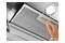 Okap kuchenny Podszafkowy AEG-Electrolux DGE5861HM 77.0cm srebrny