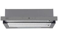 Okap kuchenny wkład - teleskopowy KERNAU KTH10360 59.8cm inox-szary