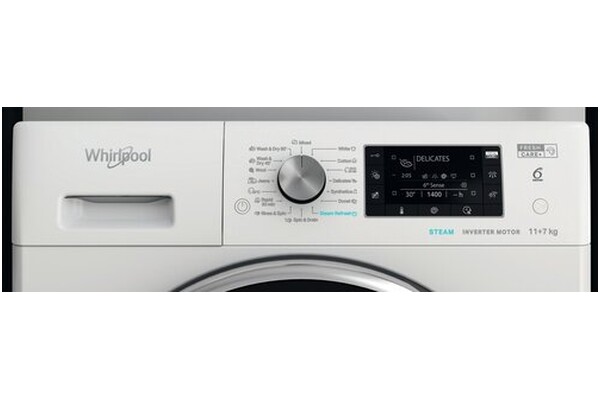 Pralko-suszarka Whirlpool FFWDD1176258BCVEE 11.0kg 1600obr./min