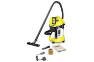 Odkurzacz Karcher WD3 Premium tradycyjny z pojemnikiem żółty