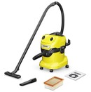 Odkurzacz Karcher WD4V tradycyjny z pojemnikiem żółty
