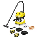Odkurzacz Karcher WD4 tradycyjny workowy srebrno-żółty