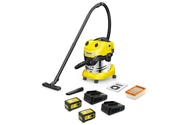 Odkurzacz Karcher WD4 tradycyjny workowy 335W srebrno-żółty