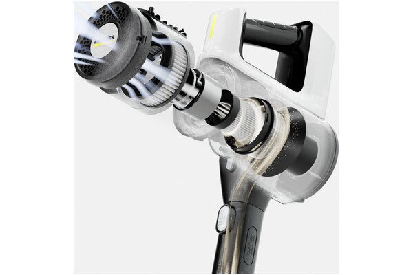 Odkurzacz Karcher VCS3 pionowy z pojemnikiem czarny