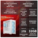 Mad Dog WH-A01WR32WH AMD Ryzen 7 32GB DDR5 AMD Radeon RX 9070 XT 16GB 2TB SSD Windows 11 Home
