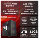 Mad Dog MADDOGDEEPCOOL360-A08DR32 AMD Ryzen 7 32GB DDR5 AMD Radeon RX 7800 XT 16GB 2TB SSD brak