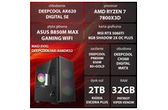 Mad Dog MADDOGDEEPCOOL360-A08DR32 AMD Ryzen 7 32GB DDR5 AMD Radeon RX 7800 XT 16GB 2TB SSD brak