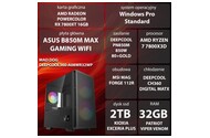 Mad Dog MADDOGDEEPCOOL360-A08WR32WP AMD Ryzen 7 32GB DDR5 AMD Radeon RX 7800 XT 16GB 2TB SSD Windows 11 Professional