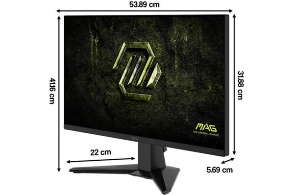 Monitor 23.8" MSI MAG MAG 245F czarny