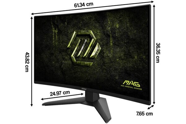Monitor 27.0" MSI MAG MAG 274CF czarny