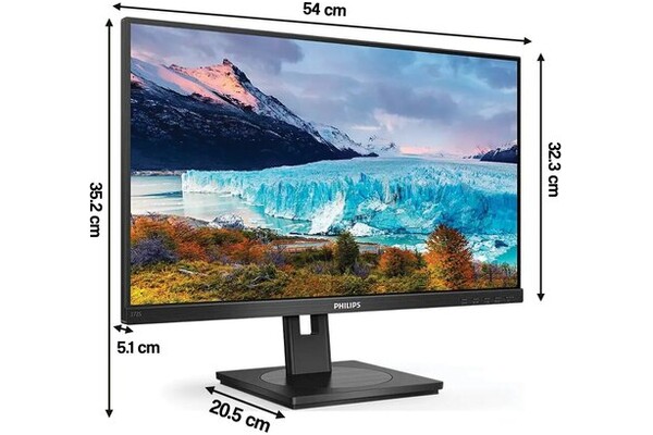 Monitor 23.8" Philips S-Line 242S1AE czarny